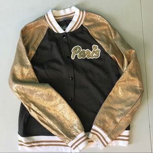 Justice Paris Varsity Jacket, 16, EUC